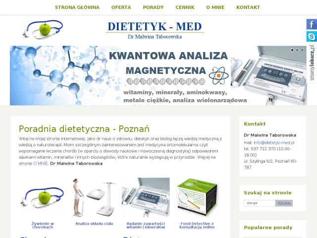 DIETETYK-MED dr Malwina Taborowska