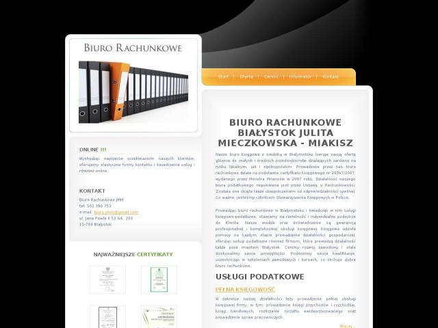 Biuro Rachunkowe Julita Mieczkowska - Miakisz