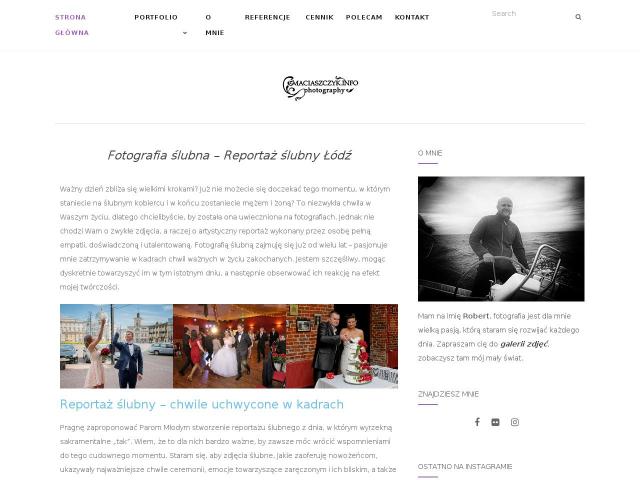Fotografia Robert Maciaszczyk