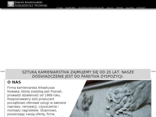 Zakład Kamieniarski Arkadiusz Nowak