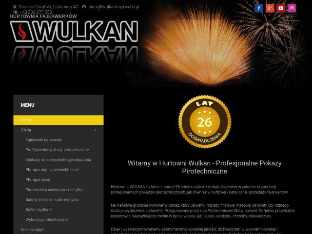 Wulkan Profesjonalne Pokazy Pirotechniczne
