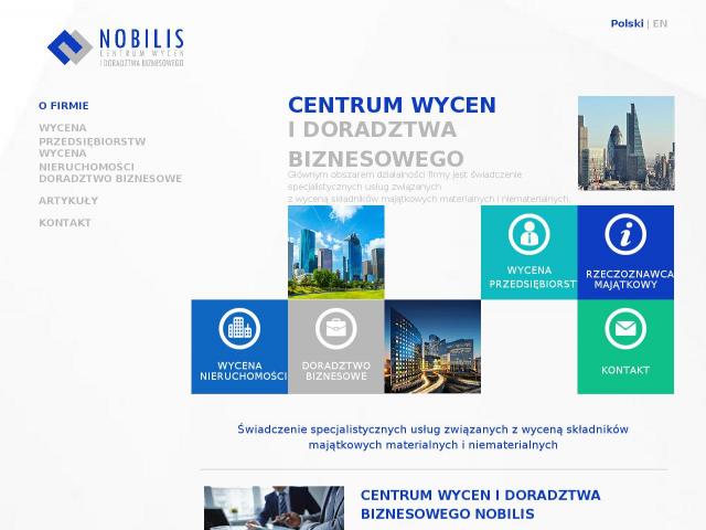 CENTRUM WYCEN I DORADZTWA BIZNESOWEGO NOBILIS